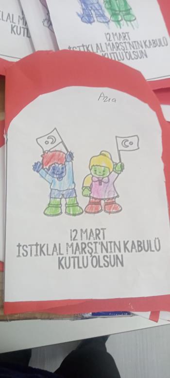 5 Yaş Minikleri İstiklal Marşını Tanıdı